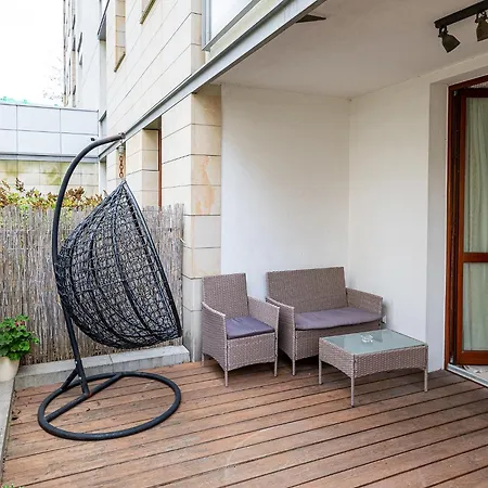 Rentplanet - Apartament Obrzezna Varsovia Exterior foto